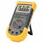 顯示器：最大顯示數(shù)3999；直流電壓；交流電壓；直流毫伏；交流毫伏；直流電流；交流電流；電阻；電容；頻率；占空比；溫度（熱電堆測量）；溫度（熱敏電阻測量）；三極管hFE測試；通斷測試；二極管測試．