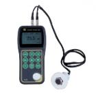 測量范圍：1.2～225.0mm(常溫)5.0mm～80.0mm(鋼、高溫);管材測量下限：Φ20mm×3.0mm(鋼、常溫);顯示分辨率：0.1mm ;測量精度：±(1%H+0.1)mm;聲速調(diào)節(jié)范圍:1000m/s～9999m/s.
