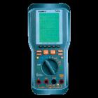 DMM-740A   萬(wàn)用示波表。帶寬：500KHz。取樣率：20M次/秒
 解析度：8Bit。雙通道。最大輸入電壓：1000Vp-p。RS-232C界面供傳輸測(cè)量數(shù)據(jù)及波形 
 
  
 

 