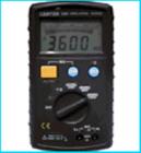 CENTER-360   兆歐表.4位數(shù)字顯示,低阻測(cè)試電流>200 mA.交直流電壓檔:600 V.低電阻量測(cè)(自動(dòng)檔位):400Ω/4000Ω.高電阻量測(cè)(自動(dòng)檔位):250V:4/40/4000 m Ω   500V:4/40/400/4000 m Ω   1000V:4/400/4000 m Ω


