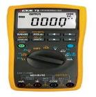 VICTOR79  數(shù)字萬用表. 測(cè)量功能：交直流電壓、交直流電流、歐姆、頻率、短路蜂鳴測(cè)試、二極管測(cè)試、相對(duì)值測(cè)量.測(cè)量顯示4000字，基本精度為0.5%，測(cè)量速率3次 / 秒.可選擇手動(dòng)式或自動(dòng)量程，測(cè)量值顯示保持,大屏LCD雙顯示，帶白色LED背光
