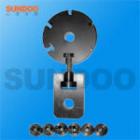 SJJ-99實(shí)驗(yàn)夾具 ,適用范圍：螺釘?shù)葮?biāo)準(zhǔn)件的抗拉強(qiáng)度測(cè)試。
 最大負(fù)荷：200000N

 
