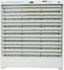 336點/臺 單面 自動檢測柜,鋰離子、鎳氫、鎳隔二次電池通用型 適應(yīng)多種二次電池，節(jié)約空間和投資,充放電恒流范圍:10～2000mA（鎳氫鎳隔電池放電恒流范圍：50～1200mA）,恒流誤差≤±(0.2％RD＋0.1％FS),恒壓范圍:2.5V～4.5V（鎳氫鎳隔電池不需恒壓充電）恒壓誤差≤±(0.3％HY),電壓采樣范圍:2.5V～5V,電壓采樣誤差≤±(0.2％RD＋0.1％FS),最小終止電流：10～15mA