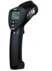紅外測(cè)溫儀DT-8859DT-8859 適用于鑄造,食品,安檢,火檢,注塑,機(jī)車(chē),電力,供熱,通風(fēng),制冷等領(lǐng)域； 測(cè)量范圍：-50～1600℃),D:S=50:1,可調(diào)發(fā)射率0.10～1.0，附件:帶支架,9V電池,皮盒及彩盒