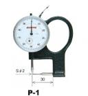 P-1 特殊應(yīng)用針盤式厚度計.最小讀值:0.01mm.測定范圍:10mm.精度:20um