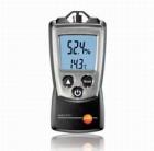 testo 610 溫濕度儀 溫度量程：-10～+50℃，分辨率：0.1℃，精度： ±0.5℃，濕度量程：0～100%RH，分辨率：0.1%RH，精度：±2.5%RH (+5～+95%RH) 
   