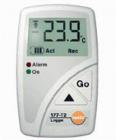  testo 177-T2電子溫度記錄儀，1通道，帶內(nèi)置傳感器，可快速瀏覽當(dāng)前讀數(shù)、儲存讀數(shù)、最大值/最小值、以及超過限值的次數(shù)。NTC(溫度)-40.0 ... 70.0 °C
 