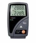 testo 174-T4溫度電子記錄儀，可外接4個(gè)溫度探頭，用于同時(shí)測(cè)量不同地點(diǎn)的溫度。K型(NiCr-Ni)(溫度)-195.0...1000.0 °C。T型(Cu-CuNi)(溫度)：-200.0 ... 400.0 °C
 
 