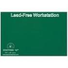 66057 　無鉛型防靜電臺墊 雙層優(yōu)質(zhì)防燙防化橡膠材質(zhì),1.5毫米厚 表層防靜電，底層導(dǎo)電 10^6 - 10^8 Ohms RTT & RTG 符合RoHS 標(biāo)準(zhǔn)
