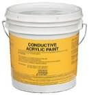 10409 　防靜電地面漆 優(yōu)質(zhì)導(dǎo)電乳膠漆可以直接排除靜電 20平方英寸以上可以不必接地 適用與地面, 墻面, 木質(zhì)家具等 靜電排泄速度: 5000伏到0伏, 小于0.01秒. 符合FTMS 101C/4046標(biāo)準(zhǔn). RTT: 10^4 - 10^6 ohms, 符合ESD S7.1標(biāo)準(zhǔn)
