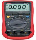 UT61D 數(shù)字萬用表 直流電壓:60.00 mV-1000V;交流電壓測試:60.00 mV -750V;交流電流測試：600.0μA- 10.00A；直流電流測試：600.0μA-10.00A；電阻測試：600.0Ω-60.00 MΩ；電容：40.00nF-4000μF；頻率：10Hz～10MHZ
 
