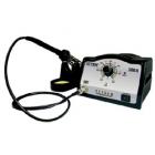 ·采用電磁式發(fā)熱芯，高頻渦流加熱，升溫迅速，從室溫至350℃只需20秒， 測溫靈敏，回溫迅速。

·發(fā)熱芯與烙鐵頭分體設(shè)計，焊咀與國際品牌相同，節(jié)省使用成本，更換方便。

·全鋁合金外殼設(shè)計，散熱性能好。

·采用機械式溫度鎖定，方便實用。

·防靜電設(shè)計
