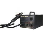 ·傳感器閉合回路控制，溫度精確穩(wěn)定,可安全拆焊

QFP、PLCC、SOP、BGA等對溫度敏感的元器件。

·智能冷卻系統(tǒng)，工作完畢關(guān)機后延時送風(fēng)，風(fēng)溫低于100℃后自動切斷電源。

·采用原裝進口發(fā)熱絲，升溫快速，使用壽命長，焊接安全性能好，溫度恒定可調(diào)。

·采用原裝進口氣泵、低振動、無噪音設(shè)計、保持工作環(huán)境的清靜。

·防靜電設(shè)計，防止因靜電及漏電而損壞PCB板。
