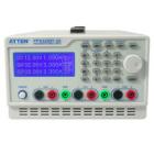 特點及優(yōu)點

·數(shù)字化可編程程控電源。

·3路可調(diào)輸出，具有獨立、串聯(lián)、并聯(lián)三種工作模式。

·192*64LCD顯示器，可同時顯示多組設(shè)定及輸出值(可變更顯示模式)。

·窗口化直覺式智能型操作接口，方便使用者操作。

·搞穩(wěn)定度、低漂移。

·過電壓、過電流、過溫度保護等多重保護方式。

·智能型風(fēng)扇控制(隨著輸出功率變換)。

·內(nèi)建蜂鳴器作為警告提示。

·精確軟件校正。

·飛梭旋鈕(微調(diào)與粗調(diào))

·90組設(shè)定記憶存儲。

·獨立、串聯(lián)、并聯(lián)模式。

·1秒的定時器為輸出工作回路(Auto Step runing)
