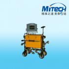 詳細(xì)信息
GCT-8型數(shù)字鋼軌探傷儀簡介
GCT-8型鋼軌超聲波探傷儀，是我所最近研制的新一代數(shù)字化手推車式鋼軌超聲波探傷設(shè)備。適宜于探測國產(chǎn)、
進(jìn)口的鋼軌中的各種缺陷。
該儀器具有８路獨(dú)立的發(fā)射、接收通道，其中7個(gè)通道用于鋼軌探傷，1個(gè)通道用于校對(duì)傷損或作為焊縫探傷儀、
use，一臺(tái)探傷儀可同時(shí)獲得鋼軌探傷、焊縫探傷功能，具有 非常高高的性能價(jià)格比。 
本儀器在鋼軌探傷儀中首創(chuàng)了B型顯示功能，真正實(shí)現(xiàn)直觀易懂的超聲波探傷；本儀器同時(shí)具有波形記憶、本機(jī)直
接回放或通過U盤將存貯的探傷數(shù)據(jù)傳遞到微機(jī)回放功能，并具有自動(dòng)記錄探傷作業(yè)參數(shù)（黑匣子）功能，實(shí)現(xiàn)了
探傷作業(yè)的微機(jī)化管理；另外儀器還具有探傷靈敏度自動(dòng)控制、探頭自動(dòng)檢測功能，有效地保證探傷質(zhì)量，防止
漏探事故。該儀器執(zhí)行TB/T 2340-2000《多通道Ａ型顯示鋼軌超聲波探傷儀技術(shù)條件》
