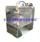 特點(diǎn)： 

1.除塵除靜電時(shí)間0-30s可調(diào) 

2.可通過(guò)調(diào)節(jié)閥調(diào)節(jié)風(fēng)速大小，三面風(fēng)幕設(shè)計(jì)使工作區(qū)保持正壓狀態(tài)，避免外界環(huán)境塵埃的進(jìn)入 

3.小巧，安裝靈活，透明視窗便于觀(guān)察 

4.可通過(guò)前下方的活動(dòng)擋板對(duì)集塵區(qū)定期進(jìn)行清潔 

5.材質(zhì)：不銹鋼，有機(jī)玻璃等 

6.可針對(duì)不同產(chǎn)品進(jìn)行設(shè)計(jì)  